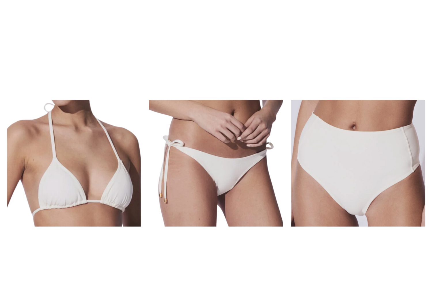 white bikini bundle