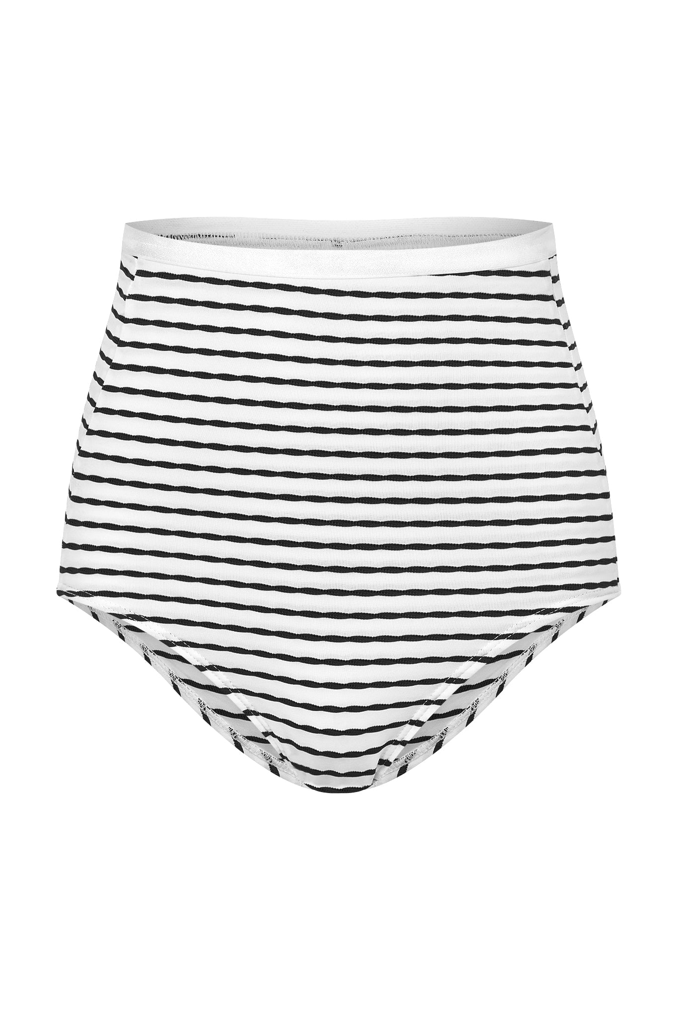 high waist white bikini bottoms